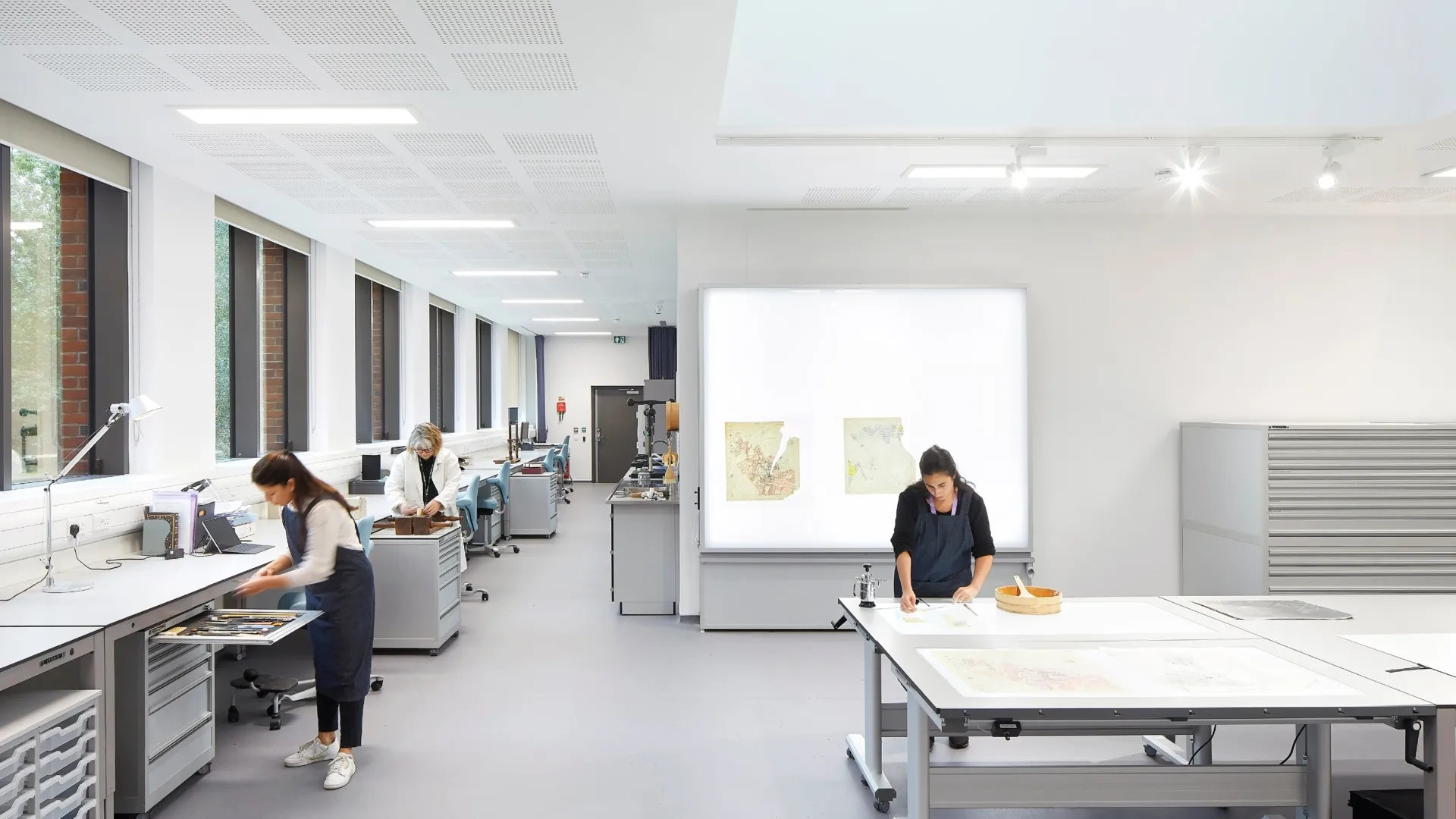 Lambeth Palace Library Conservation Studio