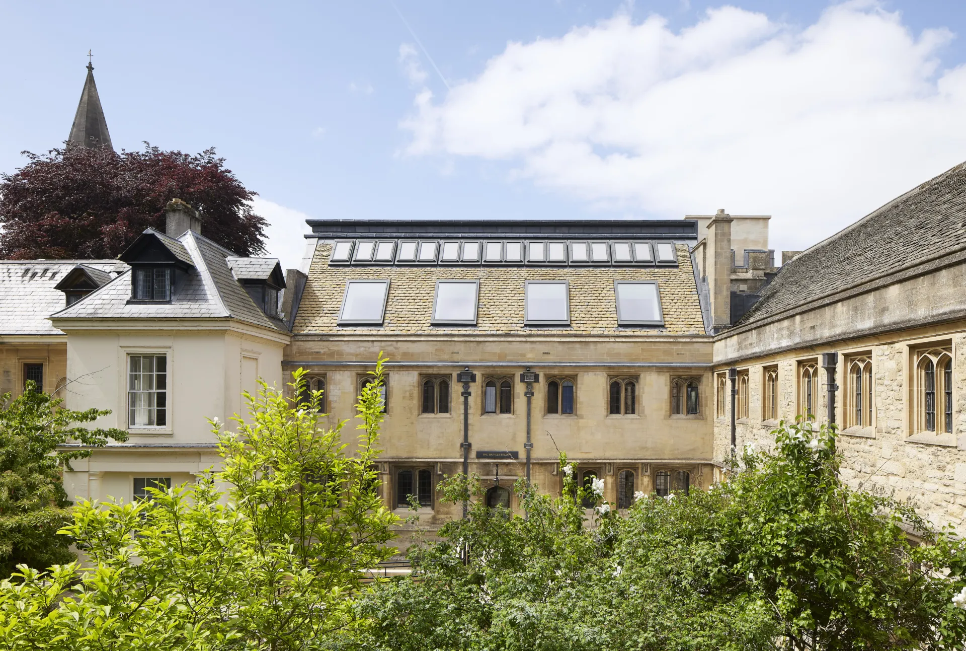 The Spencer Building at Corpus Christi College Oxford UK by Wright & Wright Architects