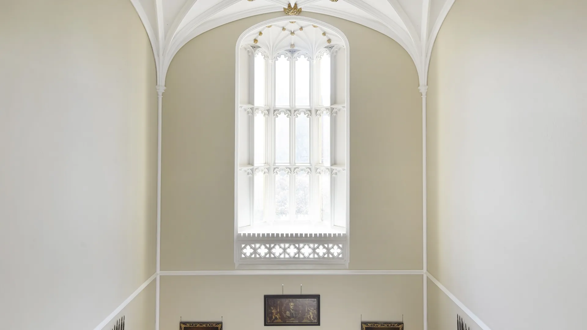 Lambeth palace interior showing main space