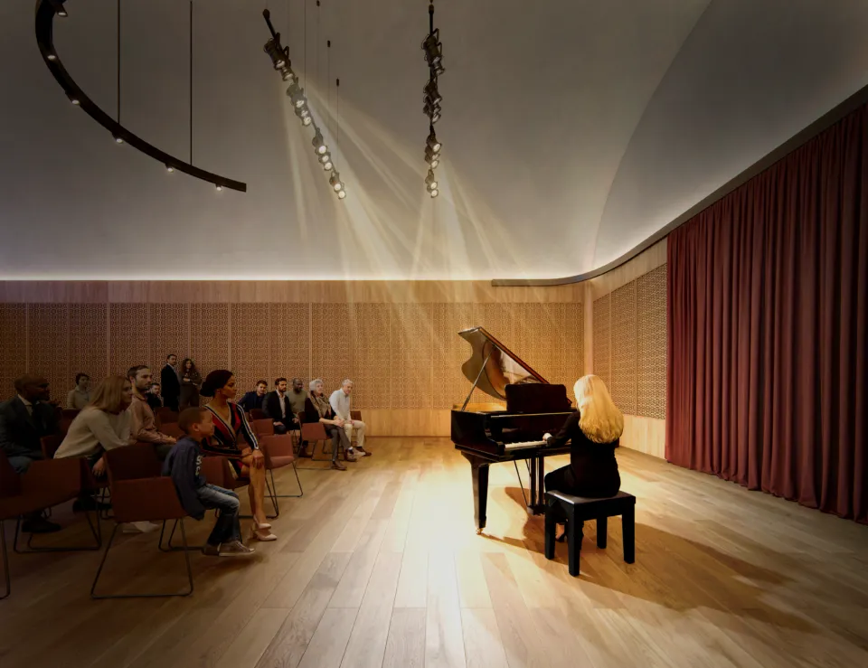 Recital Hall - view 02 - Royal Academy of Music (RAM)