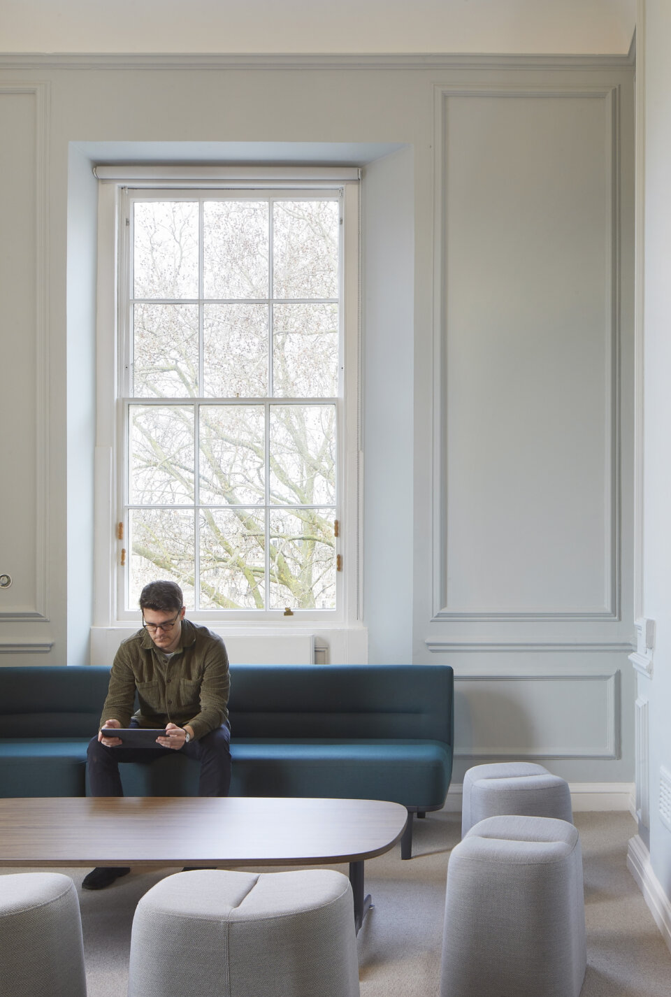 Wright & Wright photo of the British Academy Offices by Hufton + Crow