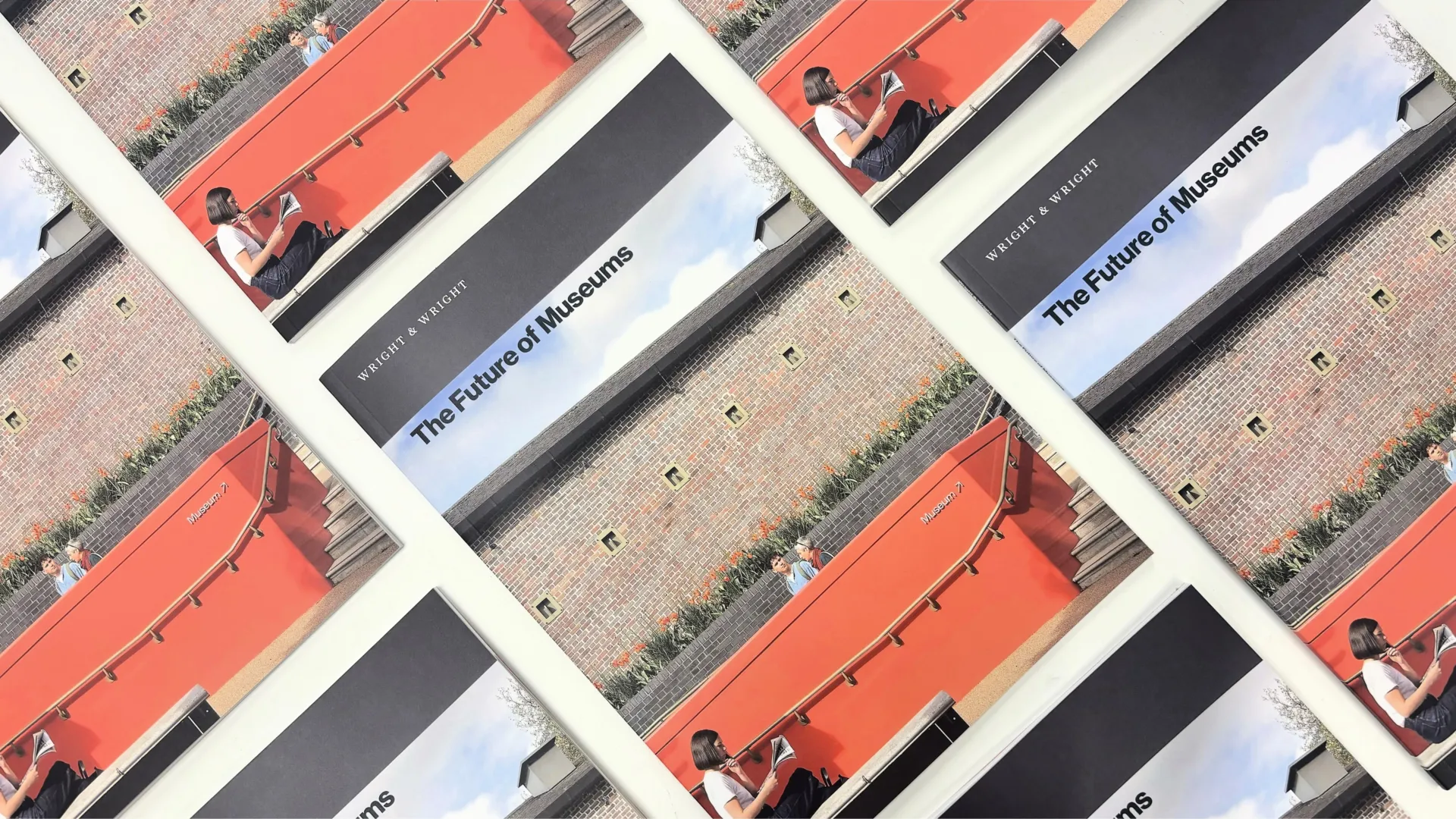 Future of Museums White Paper front page in landscape form