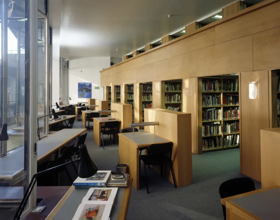 Reading Room at the Royal College of Art Library