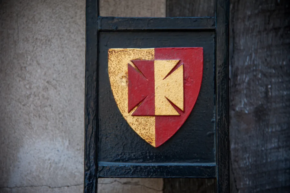 Coat of arms at Shakespeare's School
