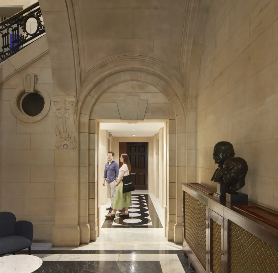 Wright & Wright British Academy marble floor
