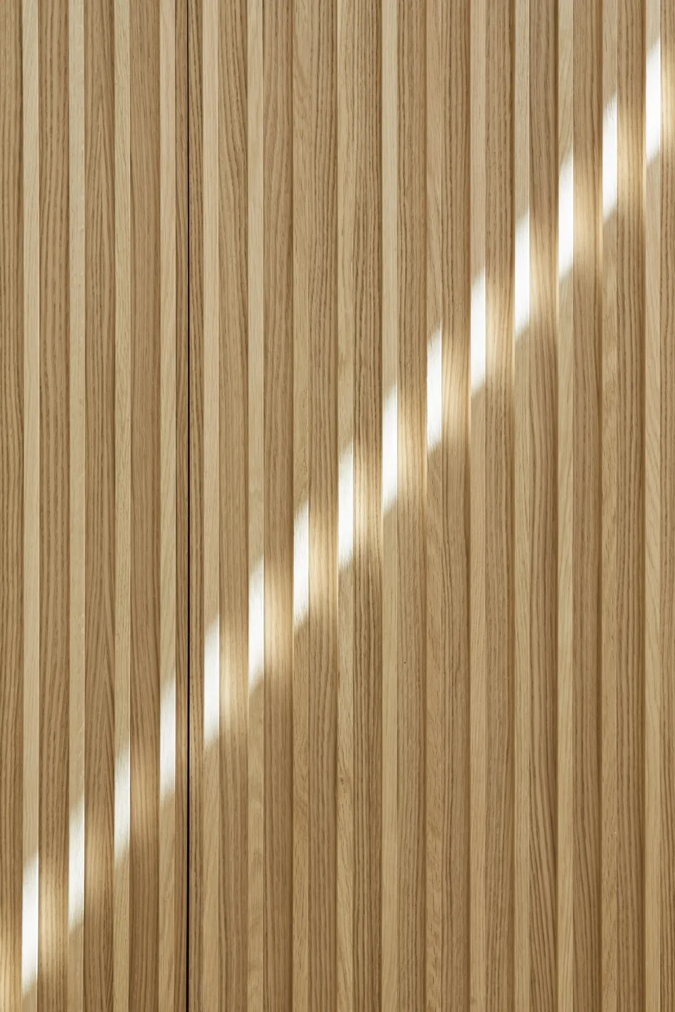 Wright & Wright British Academy detail wood with sunbeam