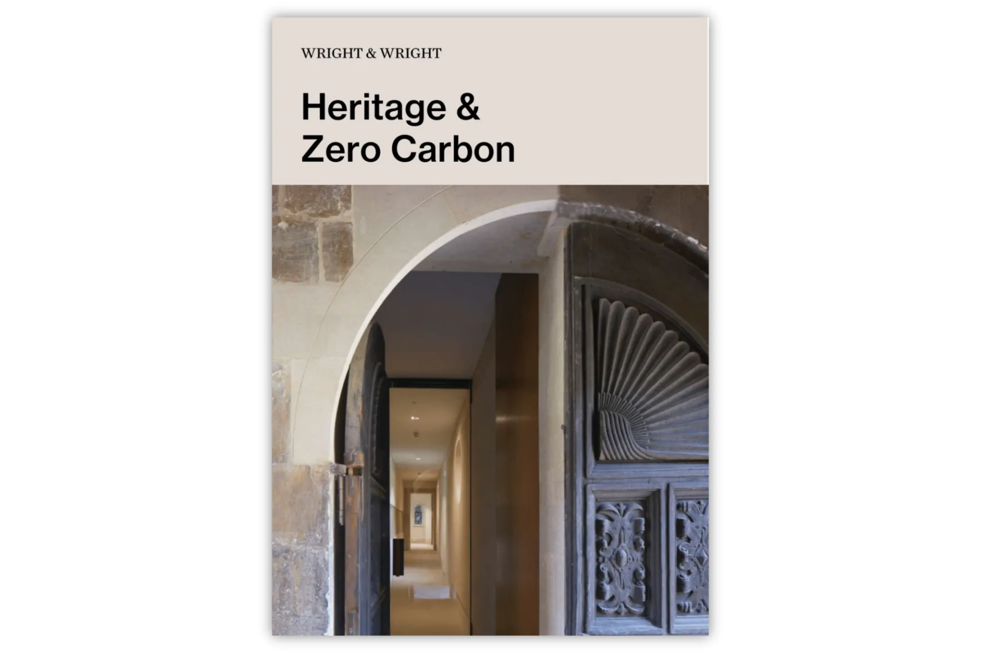 Wright & Wright_Heritage Consultancy Booklet Cover